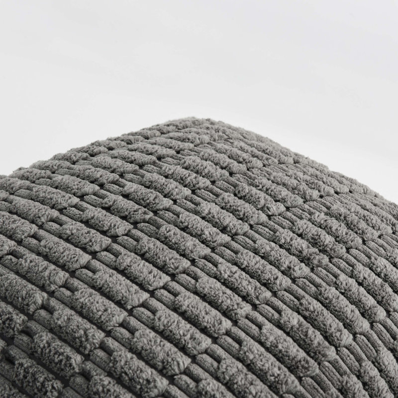  Coussin réversible, Gris anthracite