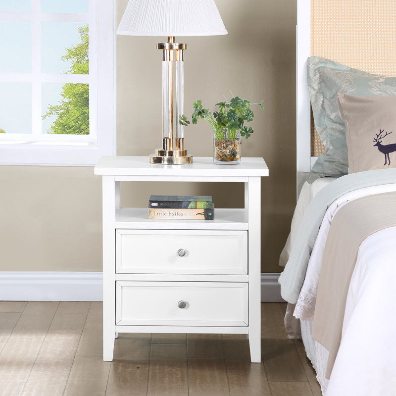 Armahn 22.75'' W Nightstand, White