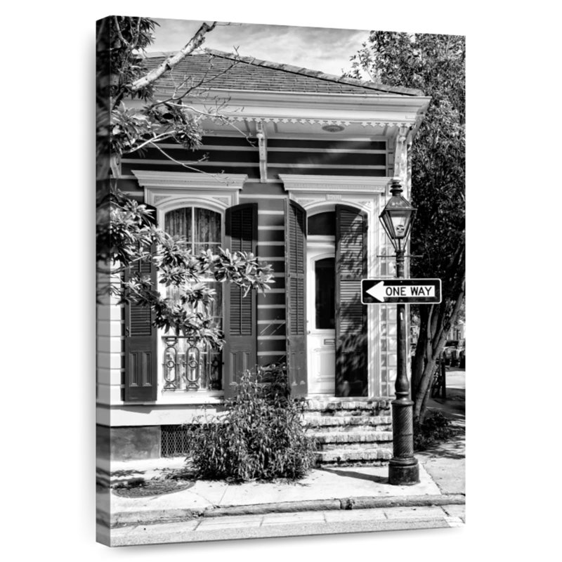 Sireci Art Deco Facade, 39" H x 26" W