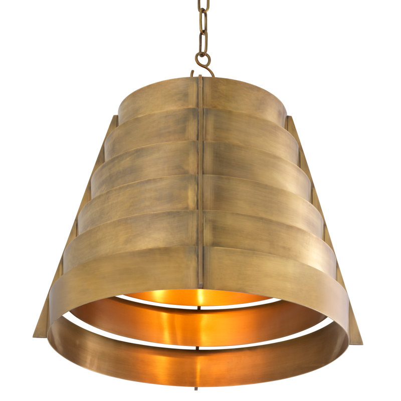 Pendant Fitzroy Vintage Brass Finish