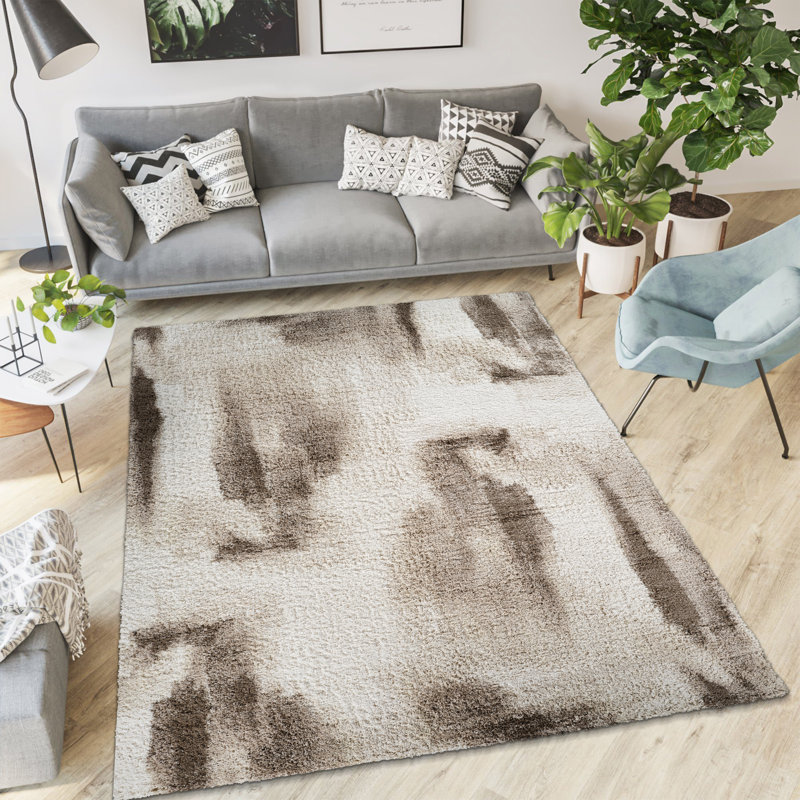 Aizlynn Performance Abstract Indoor Rug, Rectangle 12'2" x 15'2"