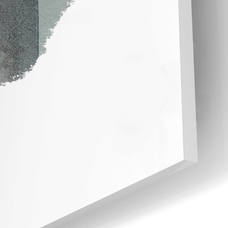 «Teal Harmony II» par Flora Kouta - impression sans cadre, H 12 po x l 12 po x P 0,13 po