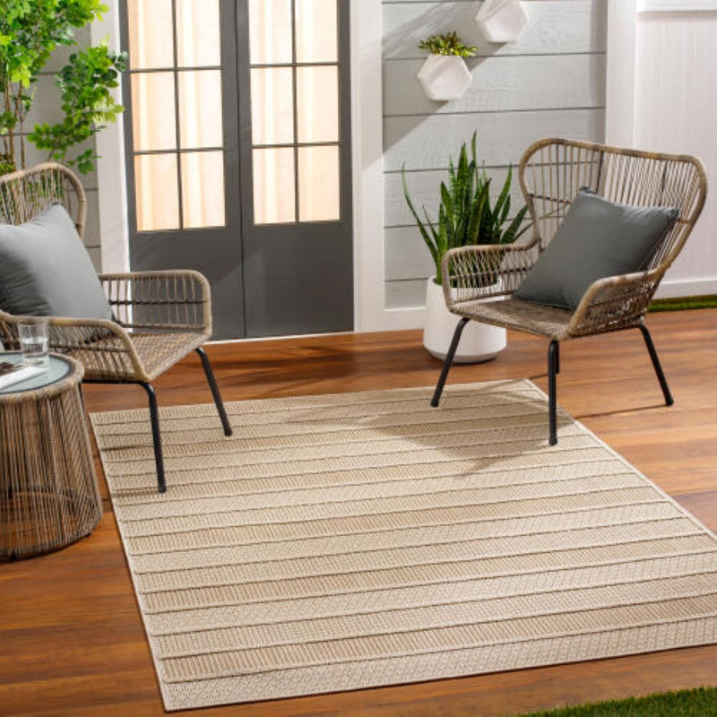 La Playa Machine Woven Rug, Runner 2'8" x 7'3"