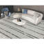 Wool Striped Area Rug in Ivory-70393232