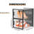 Large Shoe Storage Box,12 Pcs Shoe Box Plastic Stackable, Shoe Organizer Containers With Lids,Fit UK 12-161761122