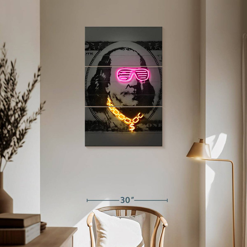 Kerner Franklin, 57" H x 36" W