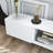 Digno 86.6" TV Stand with LED, and Cabinet Storage-11767691