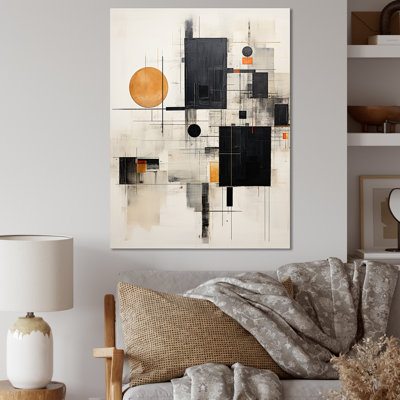 «Isamara Yellow Suprematism», impression sur toile
