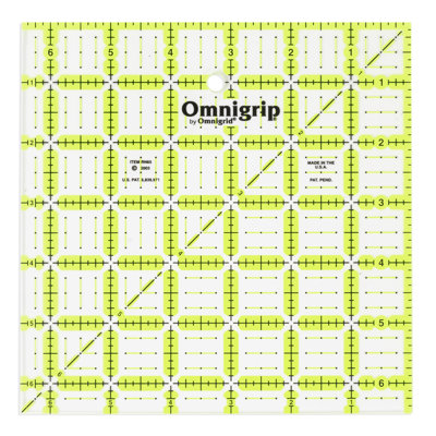 Ensemble de règles carrées antidérapantes Omnigrip