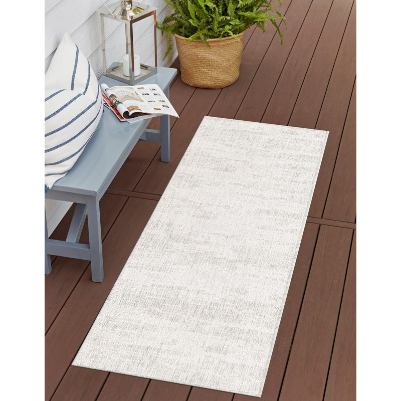 Tapis intérieur / extérieur gris bruxellois, Tapis de couloir 2 pi x 8 pi