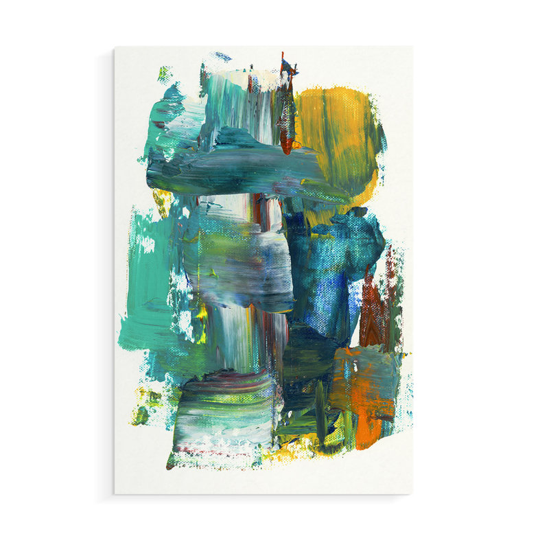Abstrait I - Impression sur toile seulement - NON-CADRE