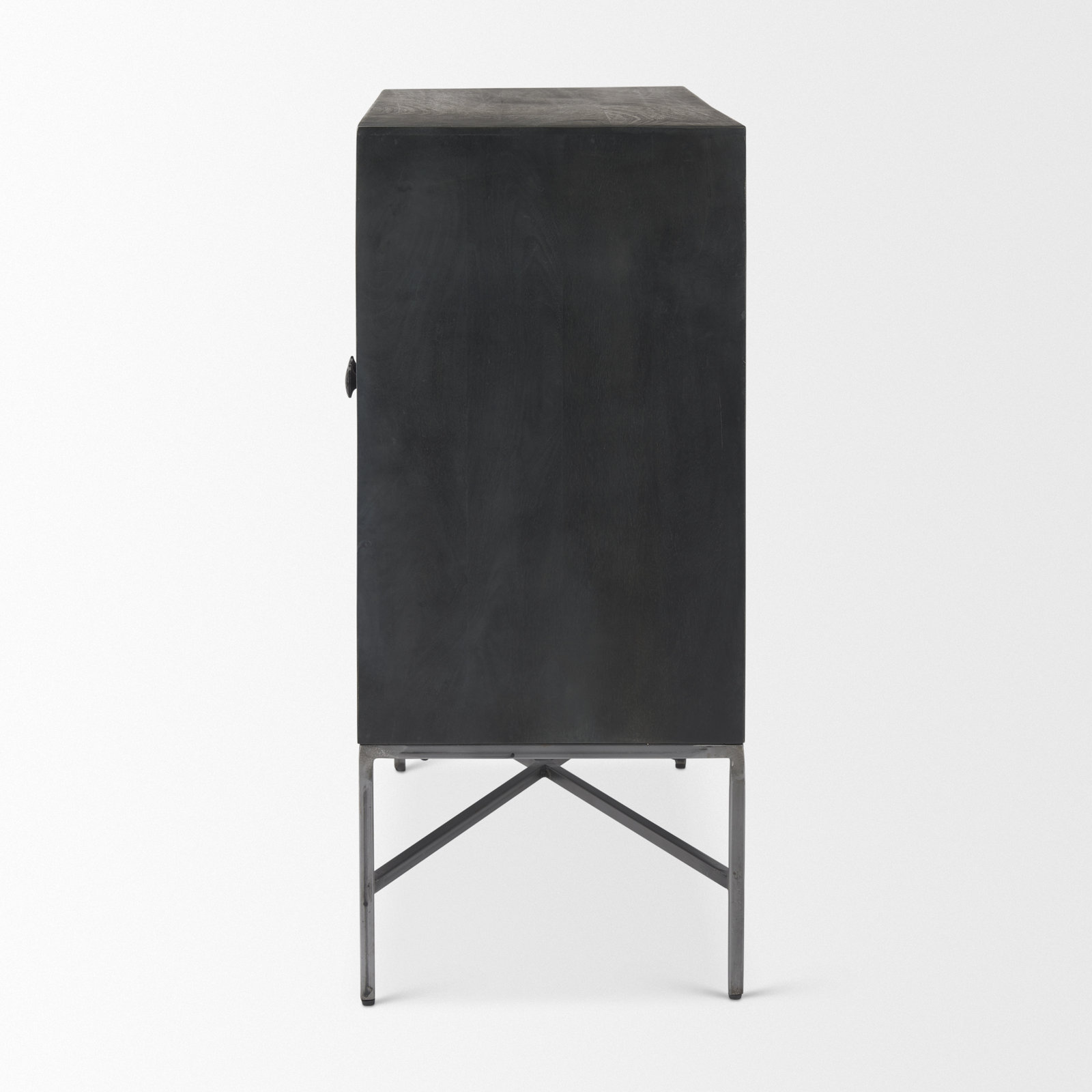 Windcrest Solid Wood Storage Cabinet, Brown