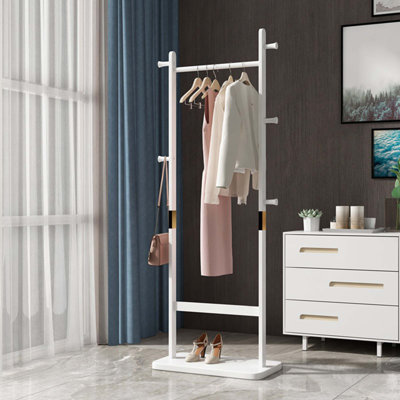 Coat Racks Solid Wood Hanger 23.6* 11*71in Solid Environmental Protection Easy to Assemble Beautiful Can Be Placed in the Bedroom/Entrance/Living Room