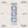 Marzo Ornate Bohemian Medallion Blue/Dark Gray Rug