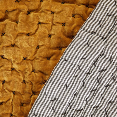Quilted Throw Blanket