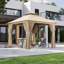 10 pi. L 10 pi. D Pavillon de jardin en acier-111986164
