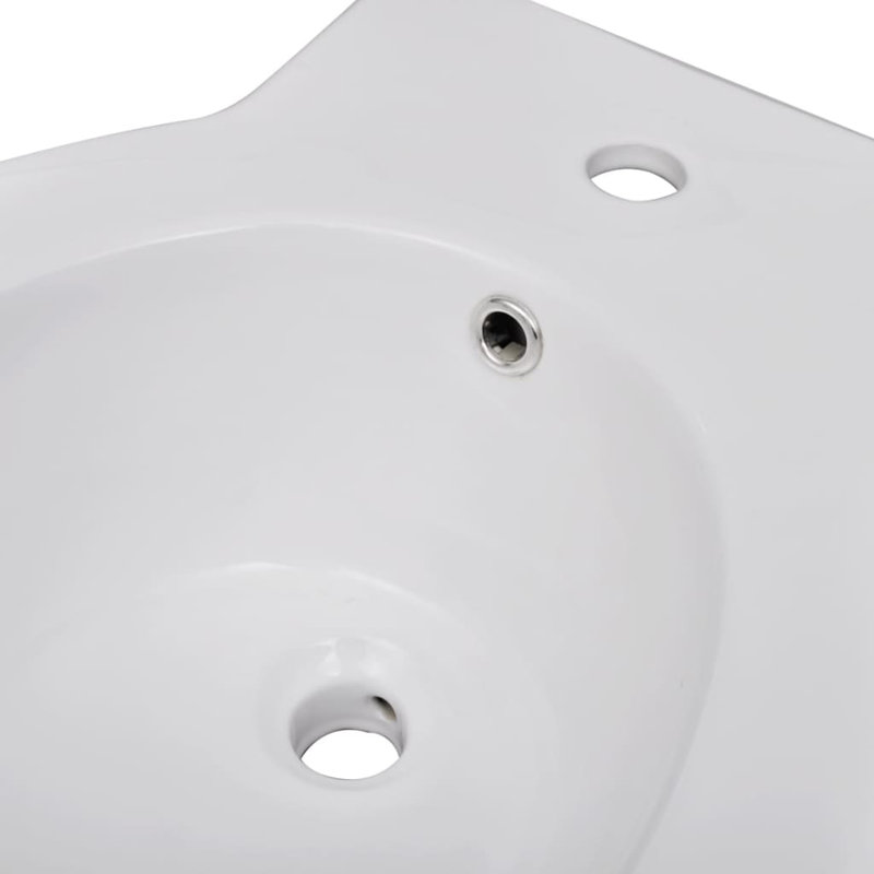 Mckinzie Round Floor Mount Bidet with Tap