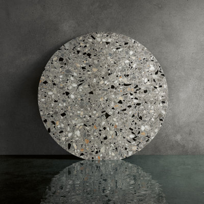 Carreau de sol en terrazzo italien en porcelaine 24 po x 24 po Venice Chips