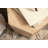 Hexagon Burlwood Side Table