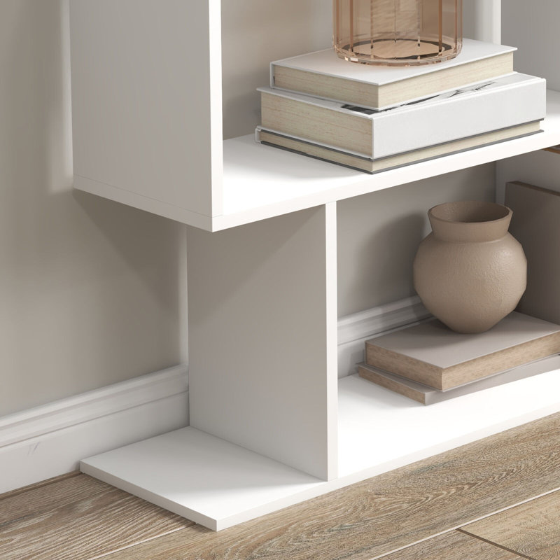Dietwald 190cm H x 70cm W Bookcase, Rustic Brown