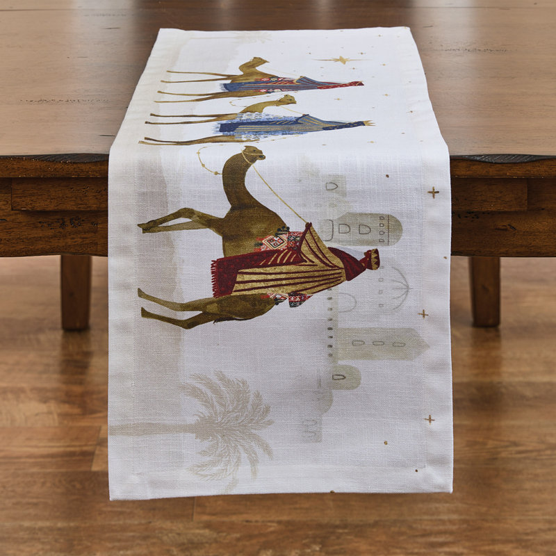  Away In A Manger Table Runner 13" X 36"