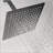 Rain Shower Head High Pressure Rainfall Showerhead Water Saving-124563204