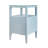 Roscoe Glass Top 2 - Drawer End Table