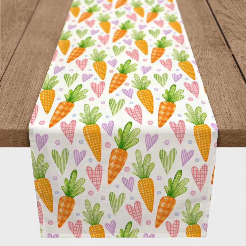 Chemin de table rectangulaire Hildick, L 72 po x l 16 po