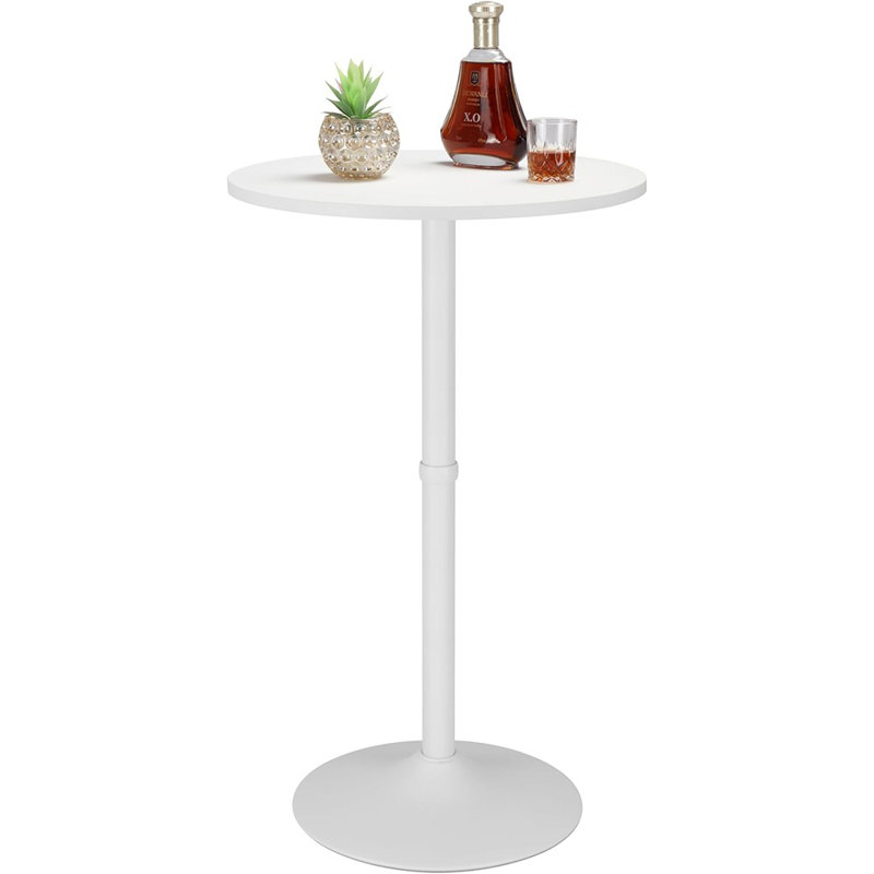 Table basse 24 "avec base en métal