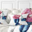Coussin de mode jeune fille Portrait