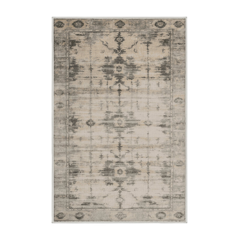 Tapis beige surteint lavable à la machine