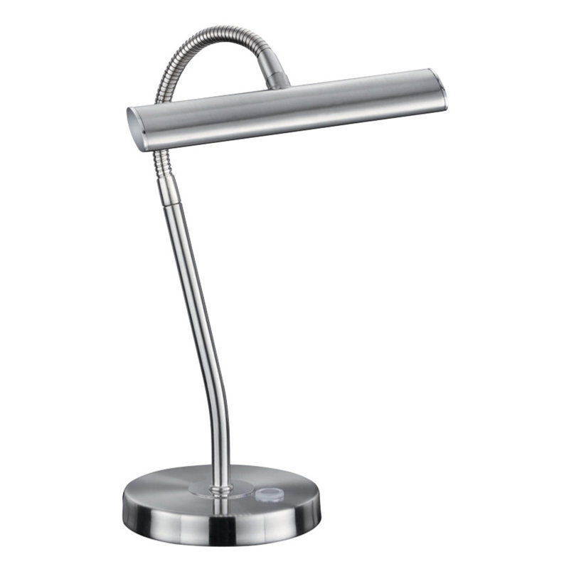 Lampe de bureau 17 po Prendergast, Nickel satiné