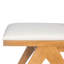 Chaises de salle à manger, chaises d'appoint rembourrées de canne (ensemble de 2), canne naturelle et coussin beige-310329161
