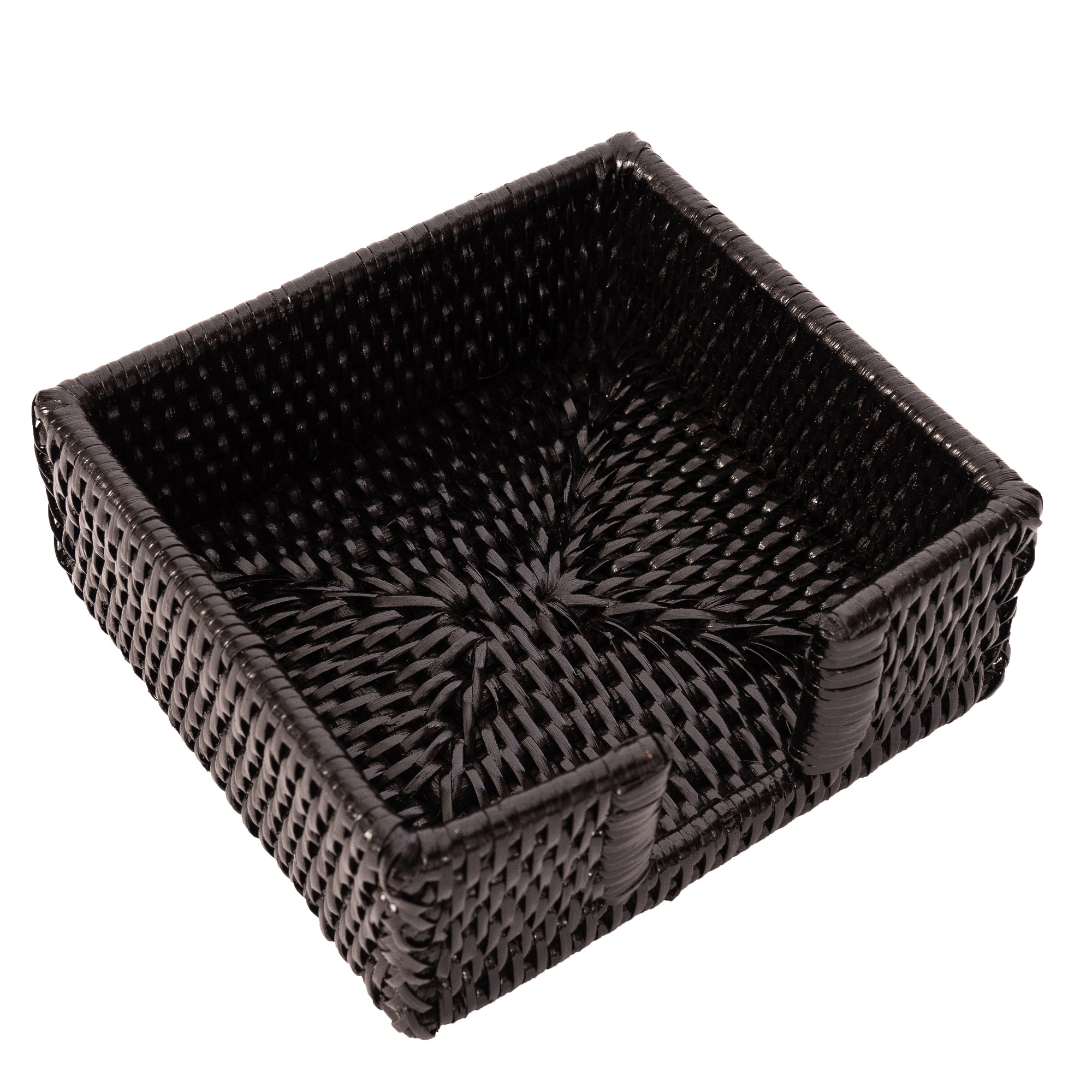 Camden Cocktail Napkin Holder, Tudor Black