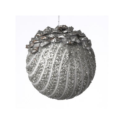 Ornement boule paillettes