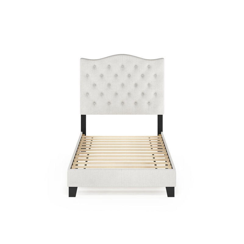 Marne Upholstered Platform Bed, Twin