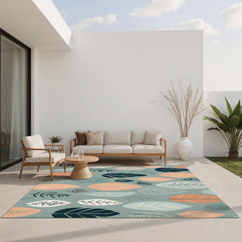 Wildwood Grace Indoor And Outdoor Area Rug, Rectangle 8' x 10'