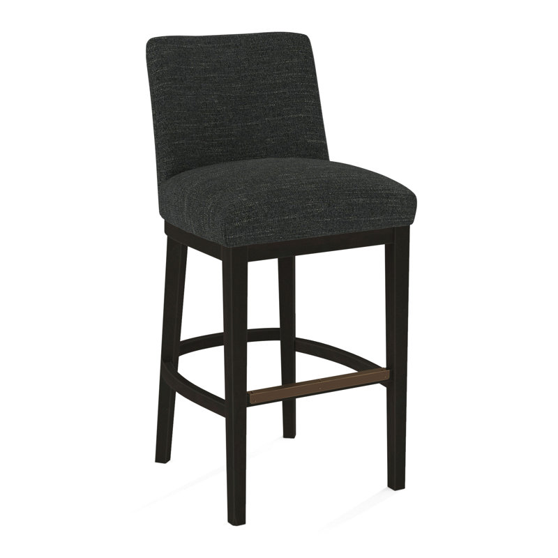 Upholstered Stool, Espresso, 61606-88