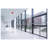 Edge Lit Exit Sign Chicago Approved White Housing 120-277V 90 min Backup Single Face Recessed Ceiling and Wall Mounting