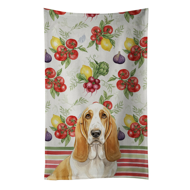 Torchon citron et blanc Basset Hound, Lemon/White Basset Hound