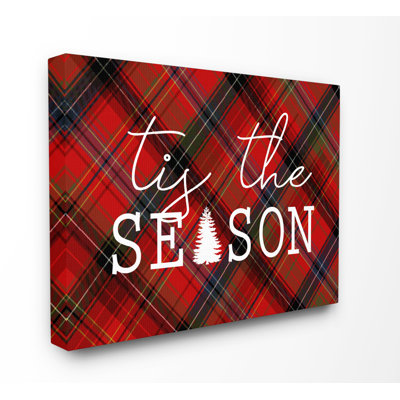 «Tis the Season» par Daphne Polselli - reproduction d'art textuel