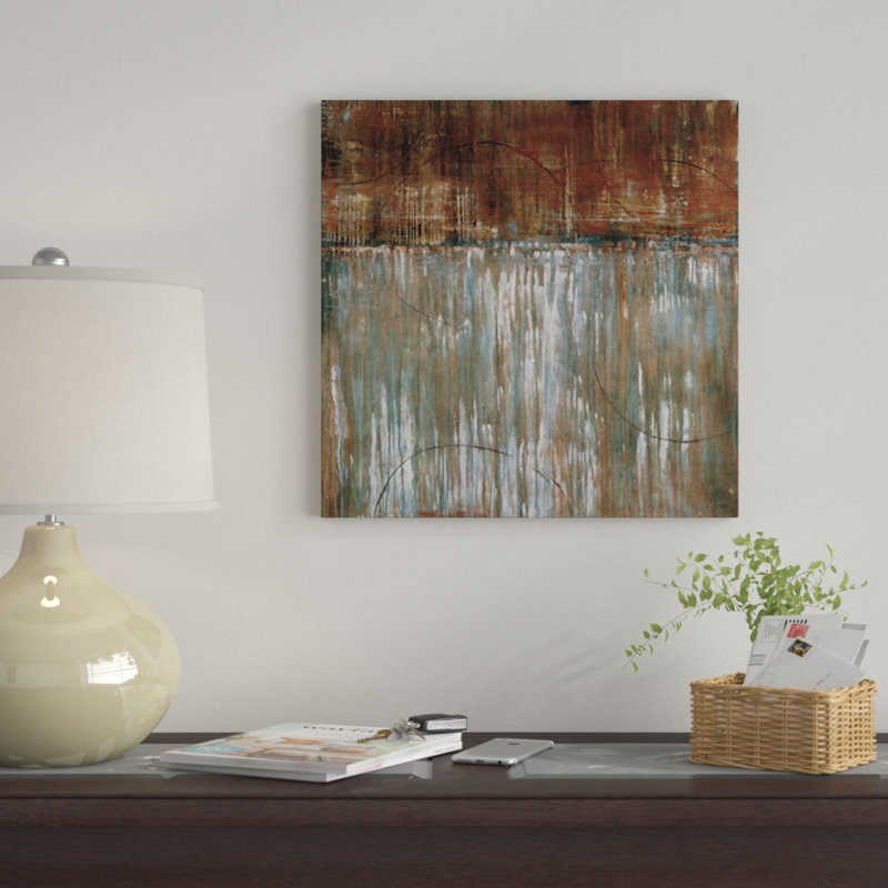 « acier arcs », impression sur toile, H 26 po x l 26 po x P 1,5 po, Pas de tapis, Toile tendue