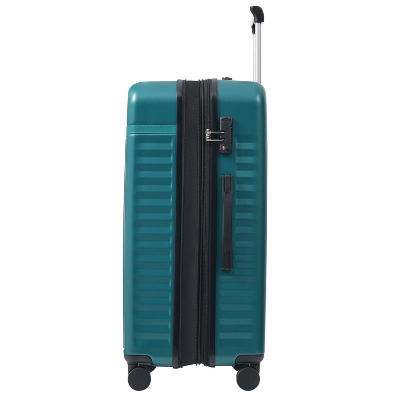 Ensemble de bagage 5 pièces, valise de transport rigide, bagage extensible avec sacs de voyage, roulettes, verrou TSA