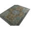 Distressed Homage Hand Knotted Wool Floral Area Rug-538993319
