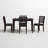 Ailise 4 - Person Four Leg Dining Set-294882696