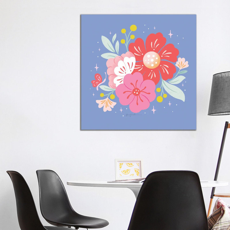 Floral Bouquet I by Gia Graham - No Frame Gallery-Wrapped Canvas Giclée on Canvas, 93.98cm H x 93.98cm W
