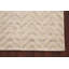 Tapis beige en laine/soie Touffeté à la main