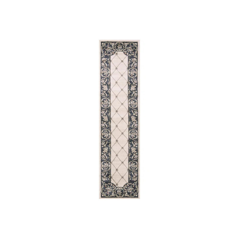 Vianney Oriental Area Rug, Runner 2' x 7'7", Ivory/Gray