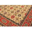 Tapis oriental brun clair / rouge en laine noué à la main de 9 pi 2 po x 12 pi 1 po Lovorko