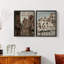 «Vintage Landscape XXII», impression giclée sur cadre - ensemble de 2-634345223-634345225